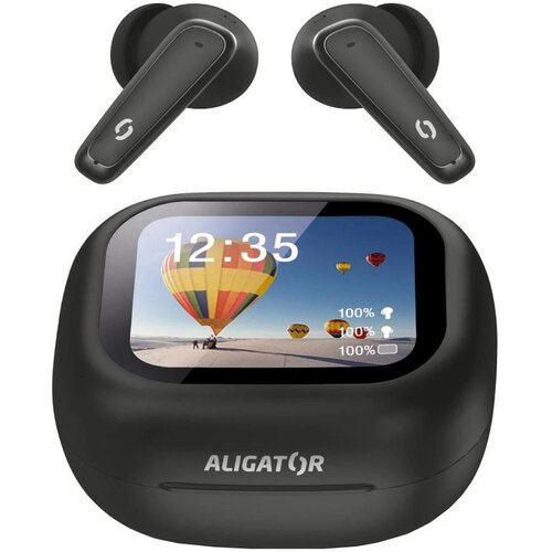 ALIGATOR ATR10BK - Bežične slu&scaron;alice sa funkcijom prevođenja, 2u1 Pods Translate 470 + 2x 40 mAh Cene