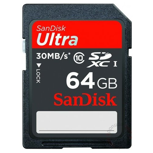Sandisk SD 64GB Ultra, 40mb/s UHS-I, 66986 memorijska kartica Slike