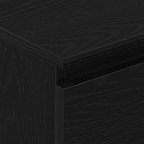  Komoda crni hrast 60x35x98,5 cm konstruirano drvo Slike