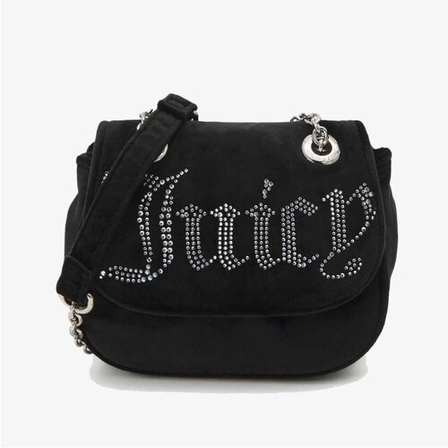 Juicy Couture Kimberly crossbody w/ fla polyester blac Slike