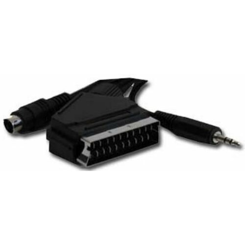 Gembird CCV-4444-5M SCART plug to S-Video+audio kabl 5m adapter Slike