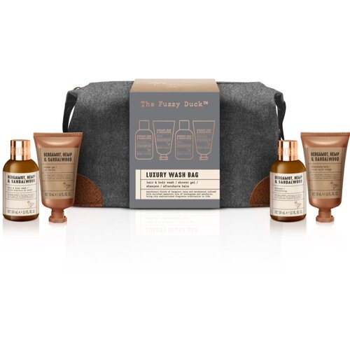 Baylis & Harding The Fuzzy Duck Bergamot, Hemp & Sandalwood darilni set (kozmetična torbica) za moške Cene