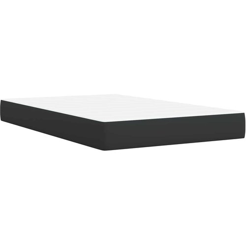  s box springom, madracem i LED-om Crna 120 x 190 cm Slike