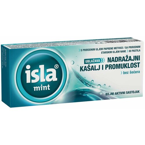 Isla ® mint 30 pastila Cene