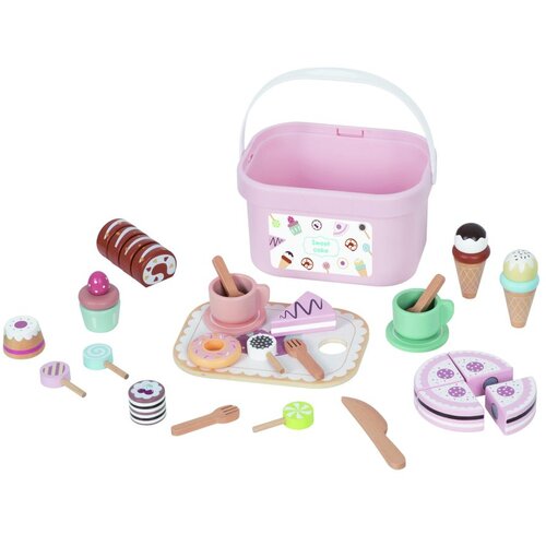 Tooky Toy drveni set slatki&amp;scaron;a u kutiji Slike