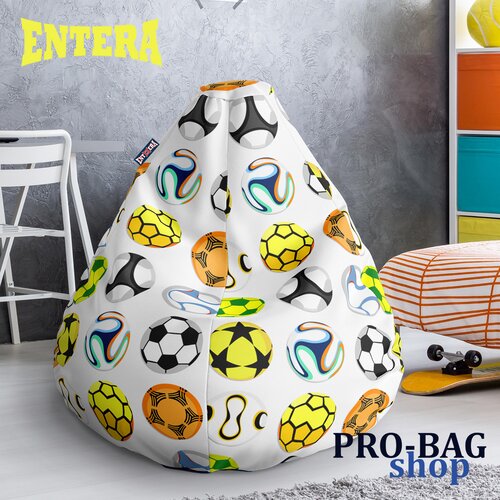 ENTERA Dečiji Lazy Bag - &amp;Scaron;arene lopte - 019 Slike