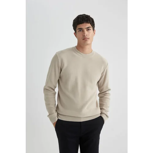 Defacto Standard Fit Crew Neck Sweater