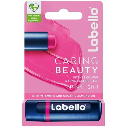 Labello caring Beauty Pink 4,8gr Slike