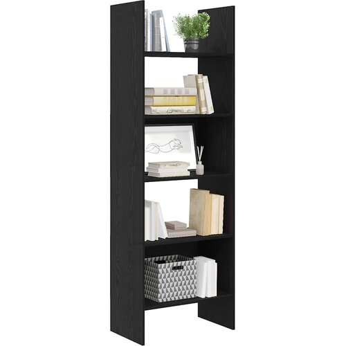  za knjige Crni hrast 60 x 35 x 180 cm Konstruirano drvo Slike