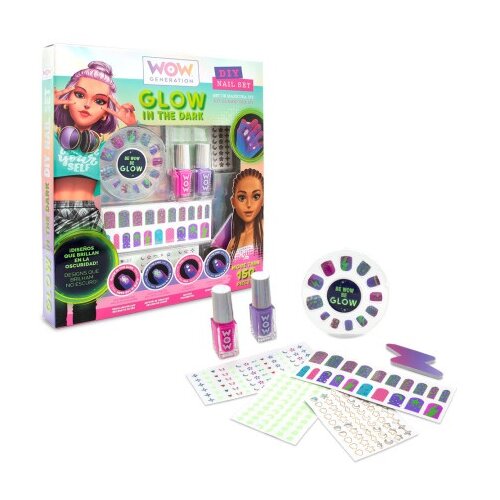 Wow Generation manikir set glow in the dark sa miri&amp;scaron;ljavim noktima ( 1047181 ) Slike