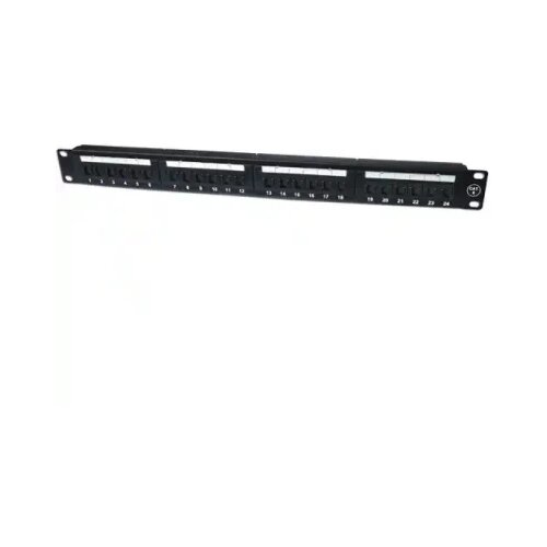 Netiks Patch panel 19/0.5U sa 24RJ-45 STP kat.6A Fully Shielded,SP6a-24-0.5U Slike