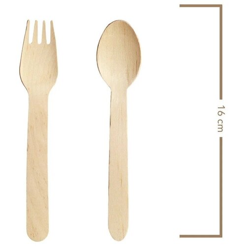  Drvene žlice 16,5cm Slike