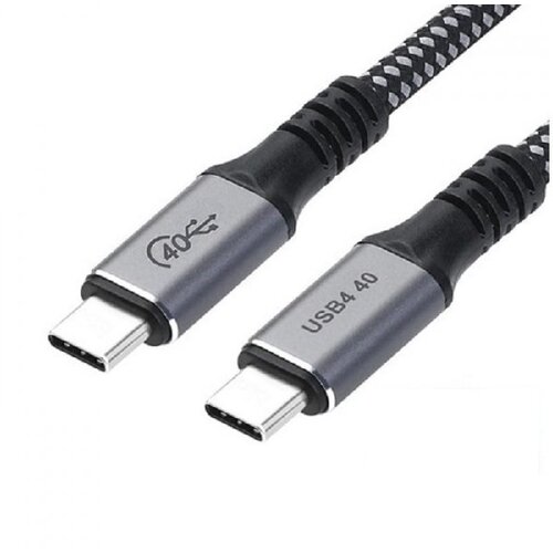 Velteh USB kabl Tip C thunderbolt 3 KT-USB4.05M 100W (20V 5A) 0.5m crni Cene