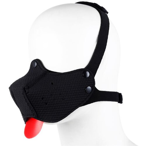 A-Gusto Neoprene Puppy Face Mask Black Cene