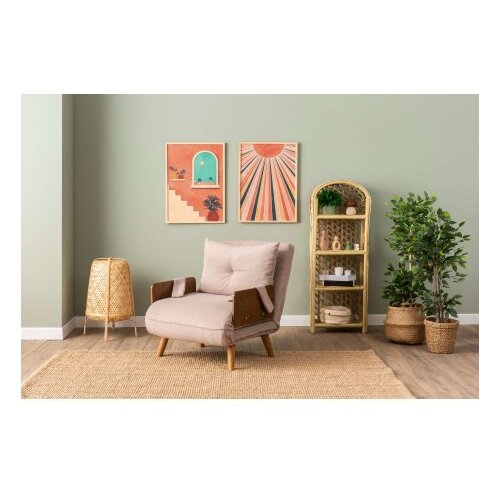 Atelier Del Sofa sofa-krevet sa 1 sedaljkom cosmo single bohemian mink Slike