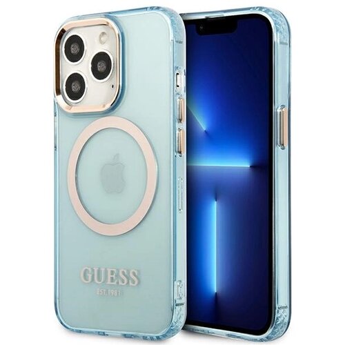 Guess OVITEK HARD ZA IPHONE 13 PRO / 13 6.1 MODER ZA MAGSAFE OVITEK, (21834421) Cene