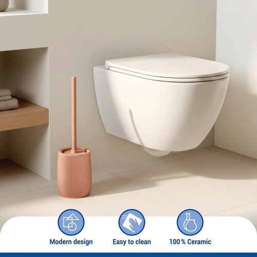 Wenko Smeđa keramička WC četka Fablo &amp;ndash; Slike