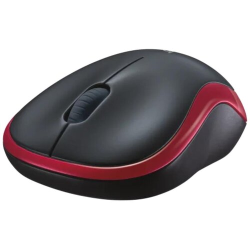 Logitech Mi&amp;scaron; LOGITECH M185, wireless, optical, crveni, 910-002240/2503/2237 Slike