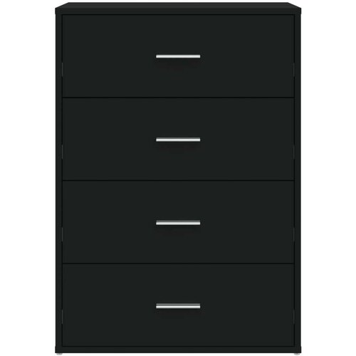 vidaXL Komoda 2 kosa črna 60x31x84 cm inženirski les Cene