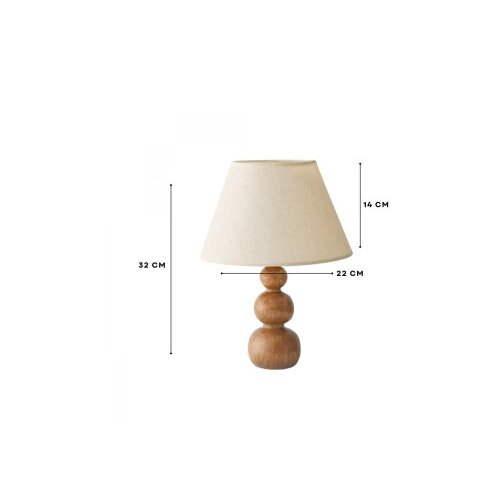 Opviq Stona lampa 242109, Bež Slike