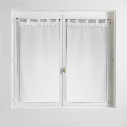 Douceur d intérieur Bele prosojne zavese v kompletu 2 ks 60x90 cm Poupette – Cene