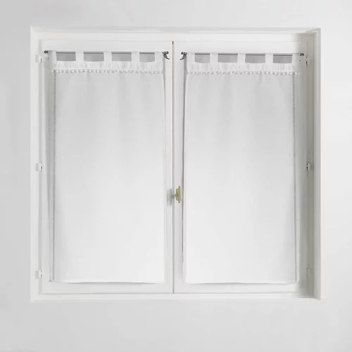 Douceur d intérieur Bele prosojne zavese v kompletu 2 ks 60x90 cm Poupette –
