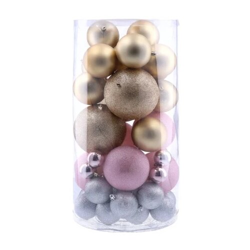 Festa Icy set, novogodišnje kugle, set, više boja, 50K Cene
