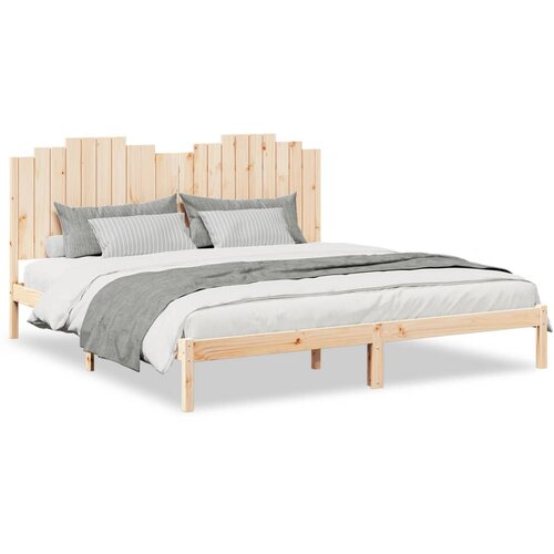 Maison Chic Dalj&amp;scaron;i Posteljni Okvir - Dvoposteljna postelja brez vzmetnice 200x210 cm trden les, (22082346) Slike