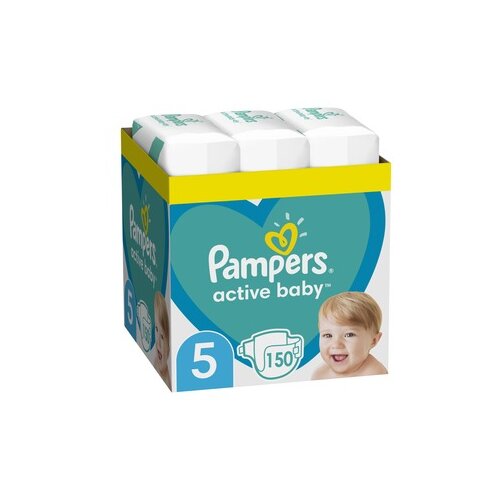Pampers active baby msb 5 150 kom Slike