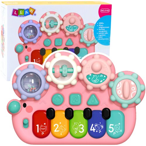  Interaktivni piano za bebe Gears - rozi Cijene