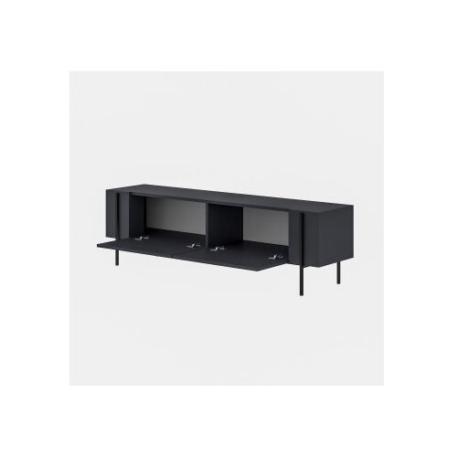 Hanah home TV komoda Herman, 160x45,6x31,4 cm, Antracit Slike