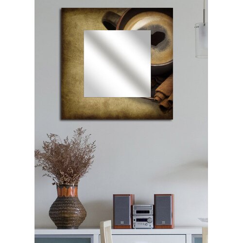 Wallity Zidno ogledalo MA-37, 50x50 cm, &scaron;areno Cijene
