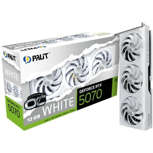 Palit GeForce RTX 5070 White OC NVIDIA 12 GB GDDR7 Cijene