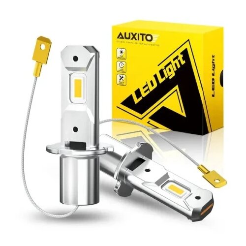 Auxito h3 led maglenke 6500k belo svetlo h3-gf-w2-gk za drl i farove ( AUX010 ) Slike
