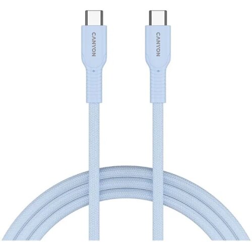 Canyon cable OnWire 60CL C-C 60W COLOR Braided 1m Light Blue Cijene
