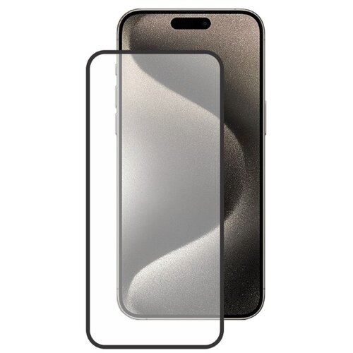 Urbie Zaščitno steklo Full Glue Black, Iphone 15 Pro, (21102918) Cene