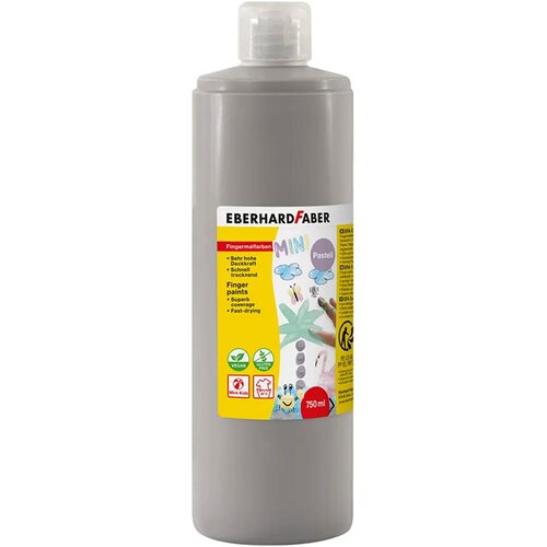 Eberhard Faber Prstna barva toplo siva, 740 ml Slike