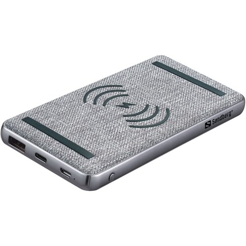 Sandberg Powerbank 10000 mAh PD 20W + QI Wireless prenosna baterija Cene