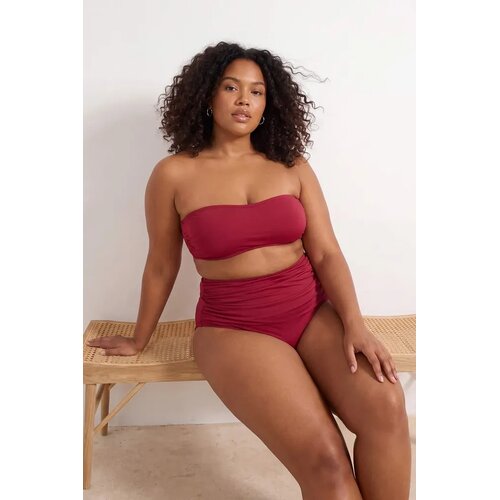 Trendyol Ženski donji deo kupaćeg TBBSS26CR00022, Bordo Cene