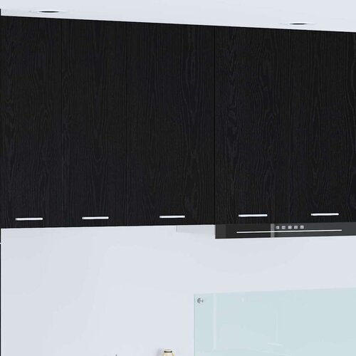 Viseći ormarić Riga Crni hrast i bijela 40 x 31 x 80 cm Cijene