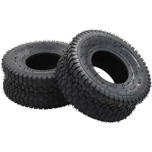 VidaXL Gume za kolica 2 kom 15 x 6.00-6 4PR gumene Slike