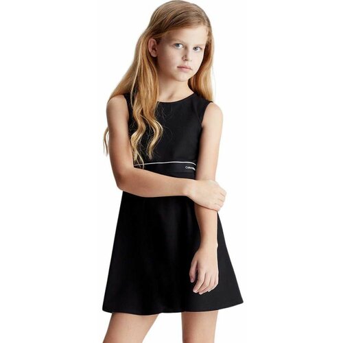 Calvin Klein mini haljina za devojčice CKIG0IG02497-BEH Slike