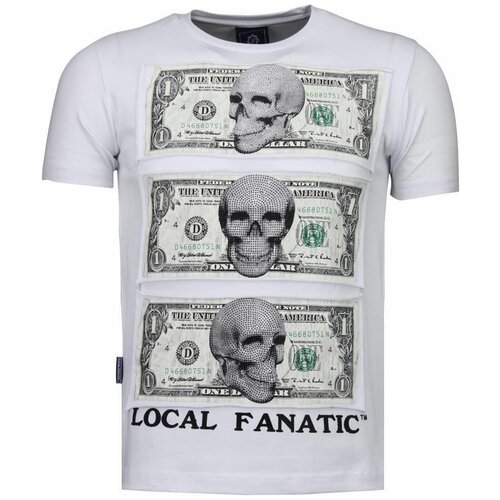 Local Fanatic Majice s kratkimi rokavi 20780718 Bela Slike