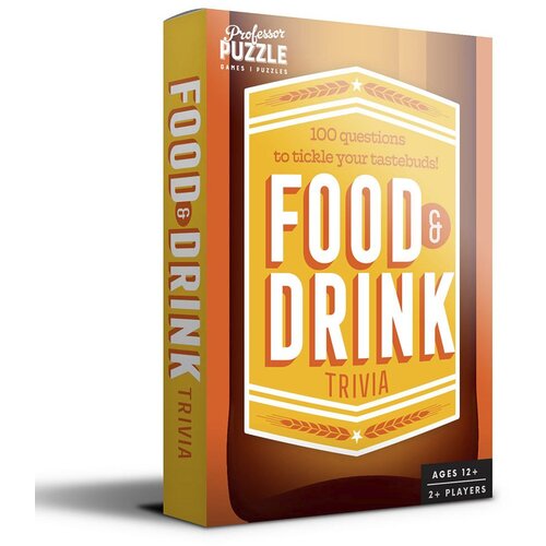 Professor Puzzle Igra Trivia Food &amp;amp; Drink Slike