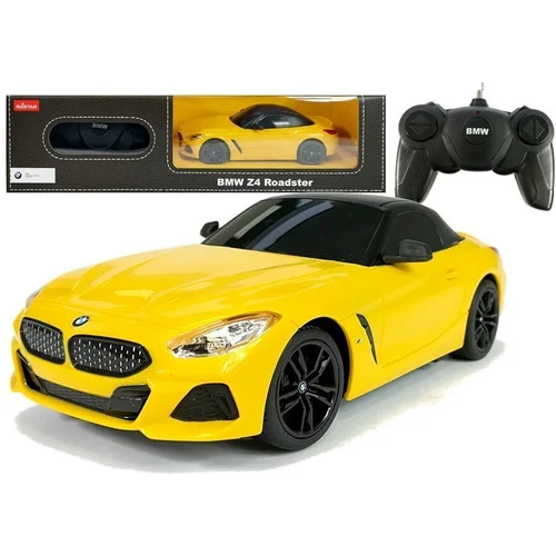  Auto na daljinsko upravljanje BMW Z4 Roadster Rastar 1:24 - žuti