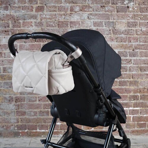 Tiba+Marl torba za previjanje nova eco compact quilted faux oyster Slike