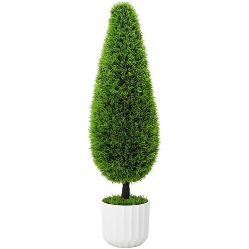  Umjetna Borovina Zelena 24 x 24 x 90 cm Plastika Cijene