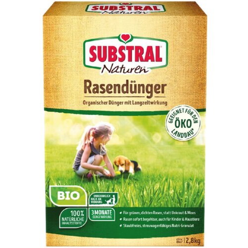 Naturen bio gnojivo za travnjak (2,8 kg, sadržaj je dovoljan za: 80 m&amp;sup2;) Slike