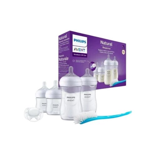 Avent SET NATURAL RESPONSE FLASICAVARALICOM I CETKOM ZA FLASICE 0710 (SCD83811) Slike