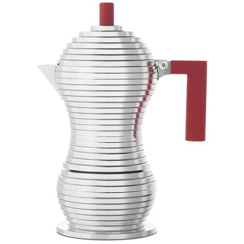 Illy kafetjera pulcina, rdeč ročaj - 1 skodelica Cene